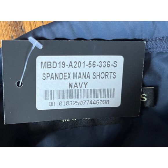 NWT  DARC SPORT Blue Spandex Mana Civil Regime Biker Shorts  Mens Size Small - Picture 5 of 10